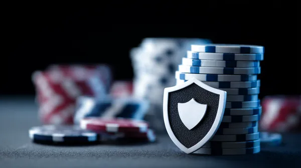 A woman smiling while playing online games on her laptop, surrounded by neon casino elements, showcasing BAGI200’s diverse game collection.